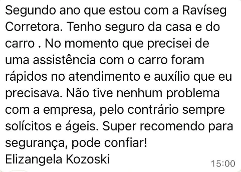 Depoimento de cliente 2